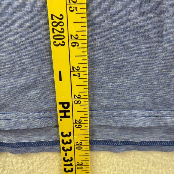 Holderness Bourne Peachtree Golf Polo Shirt Mens Lg Blue PCG Top 100 Performance - Picture 6 of 7